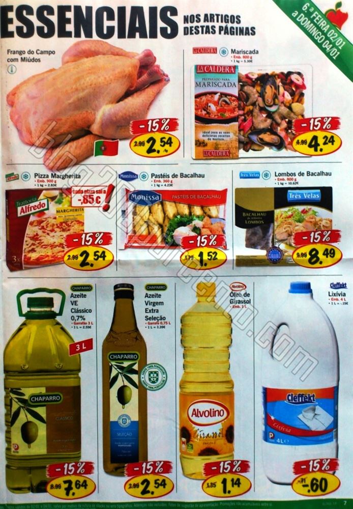 Antevisão Folheto LIDL Promoções de 2 a 7 janei