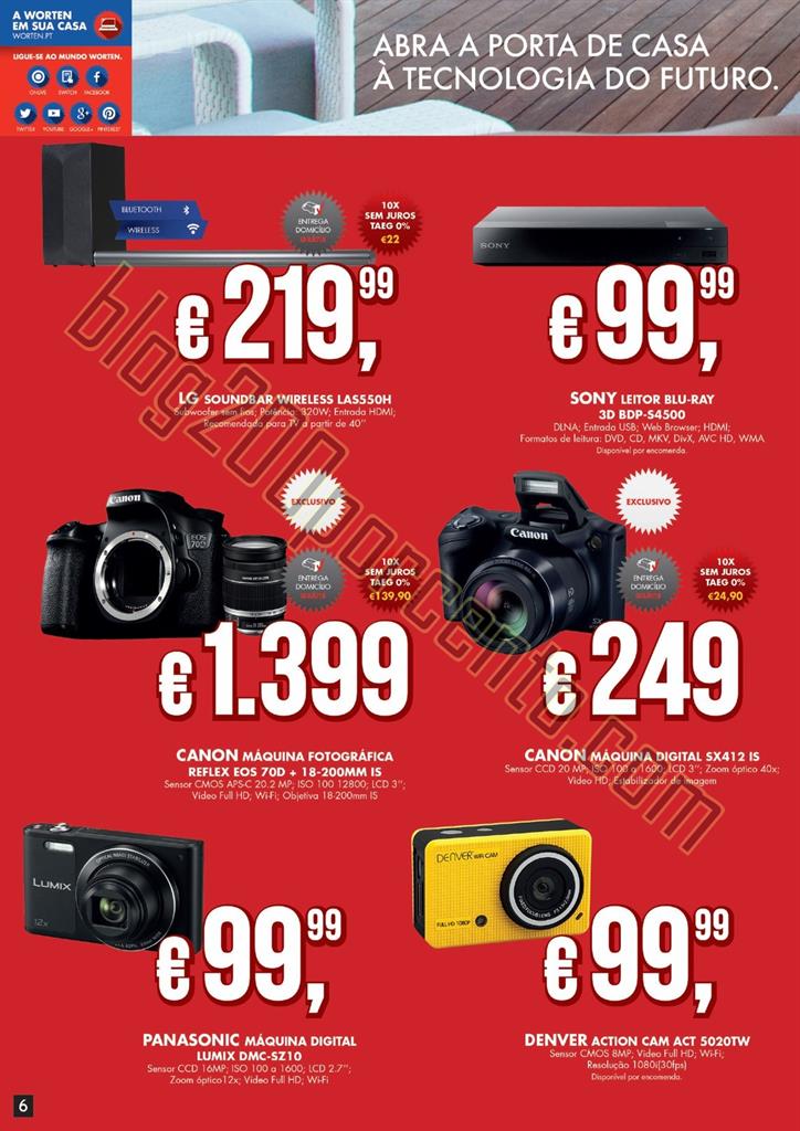 Novo Folheto WORTEN Promoções de 1 a 14 julho p6