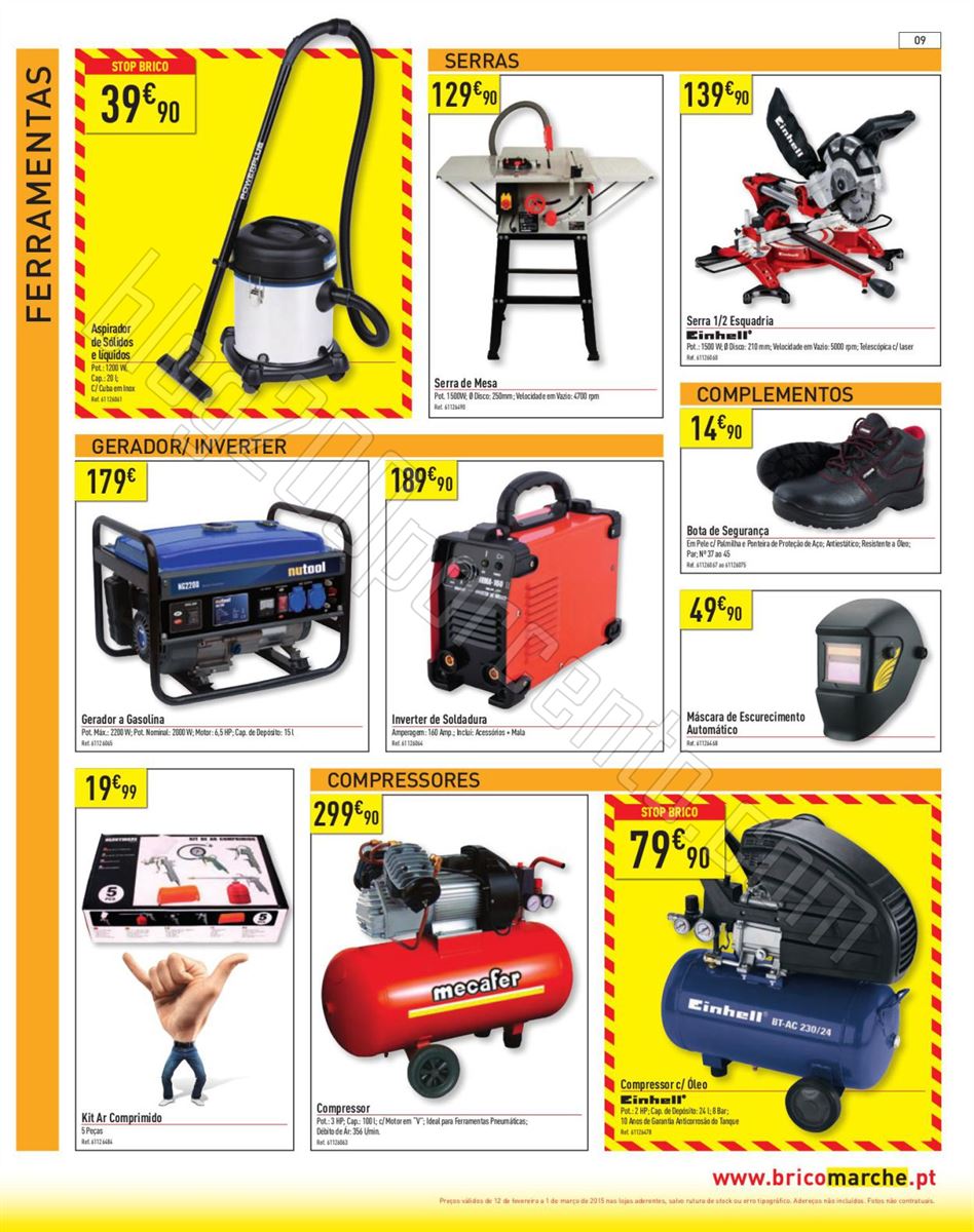 Antevisão Folheto BRICOMARCHÉ de 12 fevereiro a 