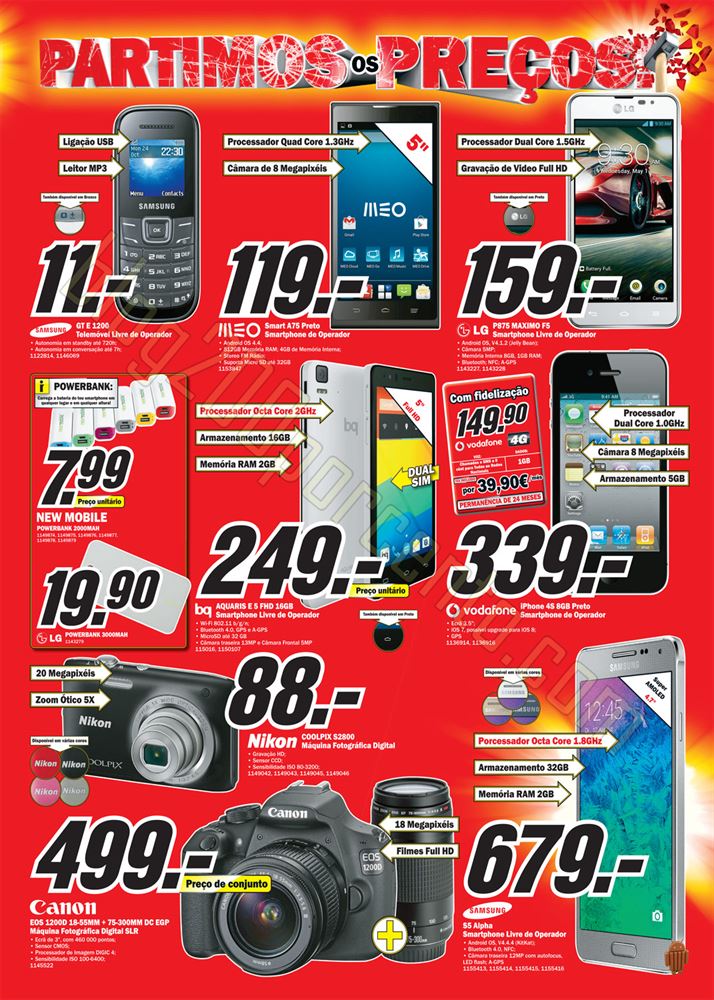 Antevisão folheto MEDIA MARKT centro de 16 a 22 o