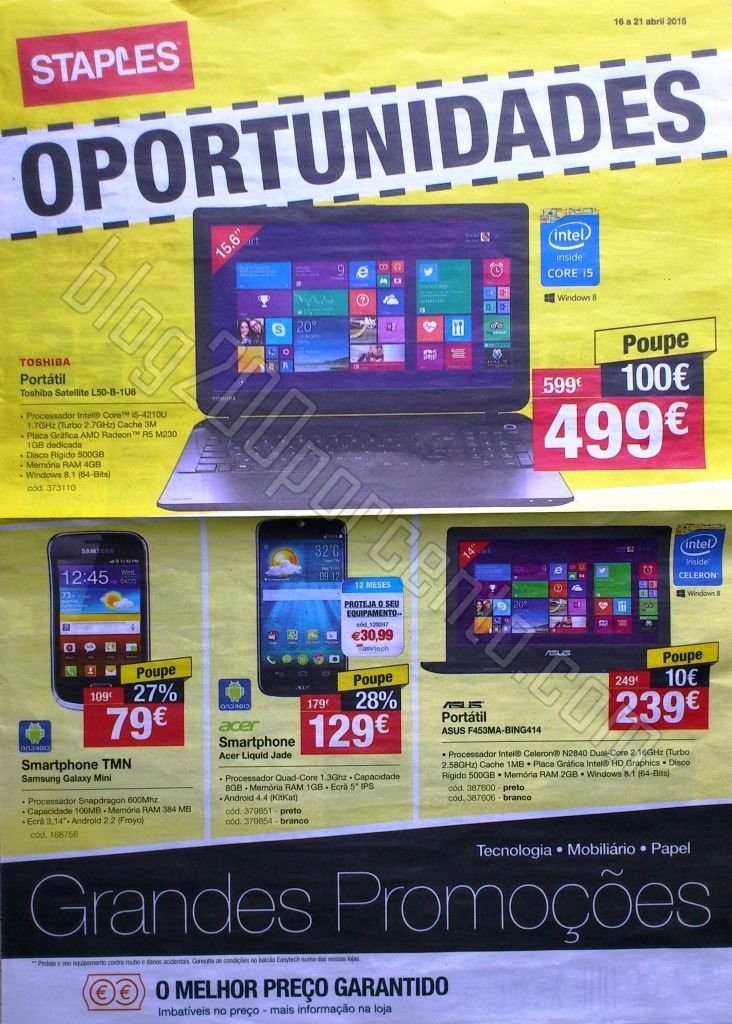 Antevisão Folheto STAPLES Oportunidades de 16 a 2