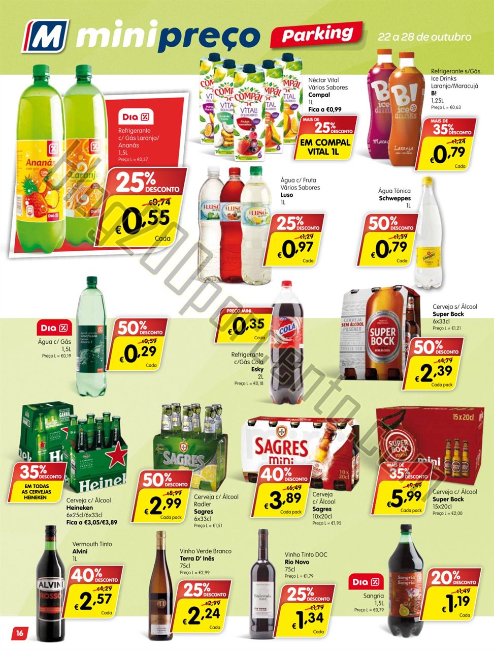 Antevisão Folheto MINIPREÇO Parking de 22 a 28 o