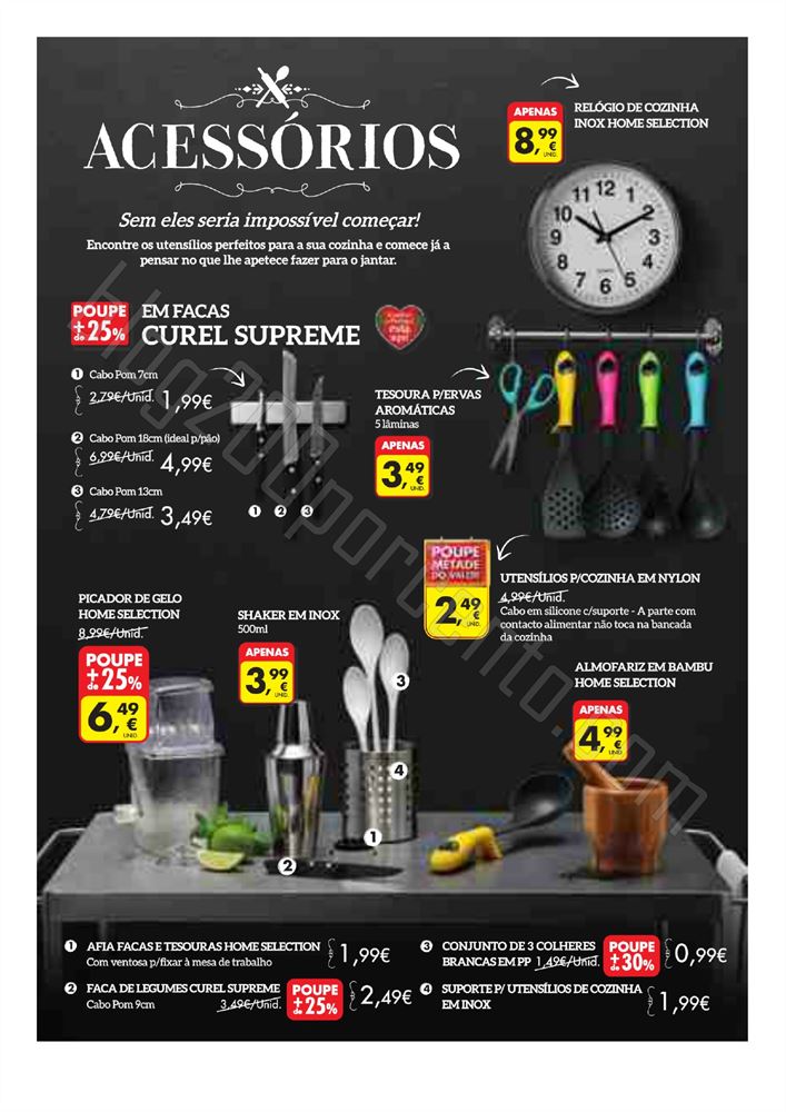 Novo folheto PINGO DOCE de 9 a 29 outubro - cozinh