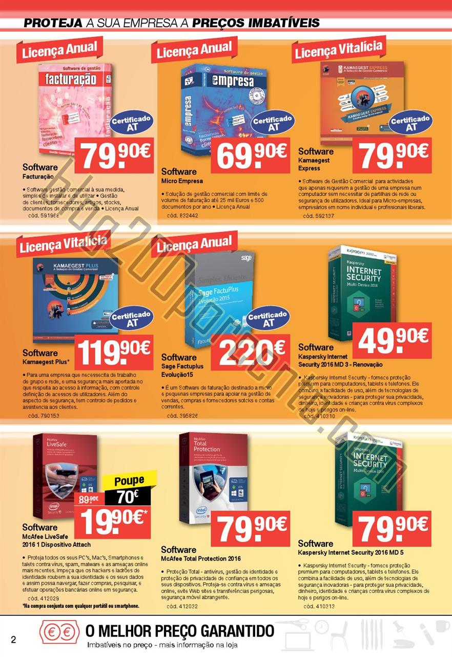 Antevisão Folheto STAPLES Segurança de 1 a 13 ou