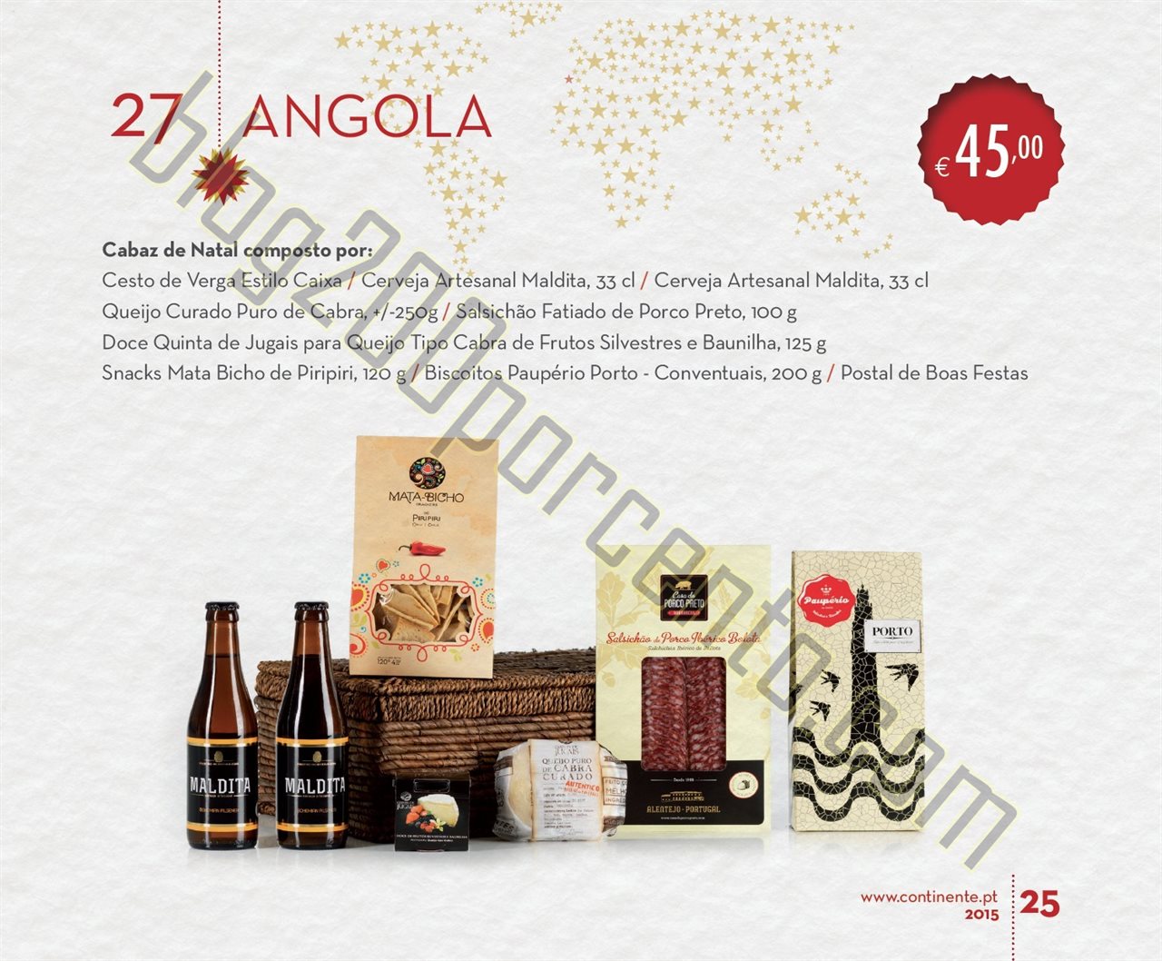 Folheto Natal CONTINENTE Cabazes Natal até 13 dez