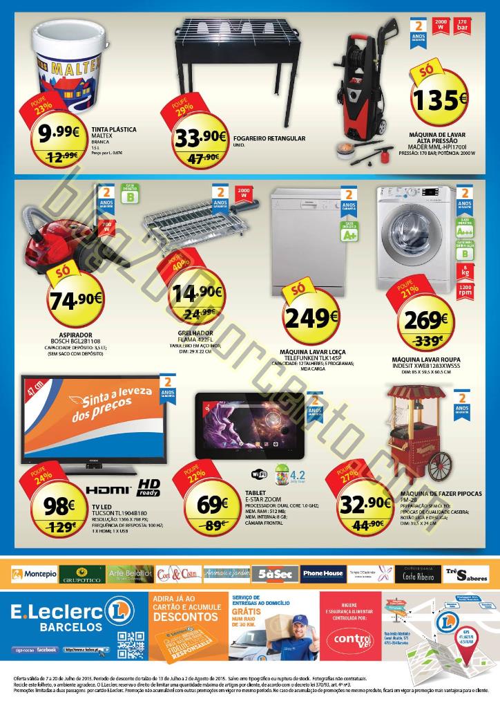 Antevisão Folheto E-LECLERC Barcelos de 7 a 20 ju