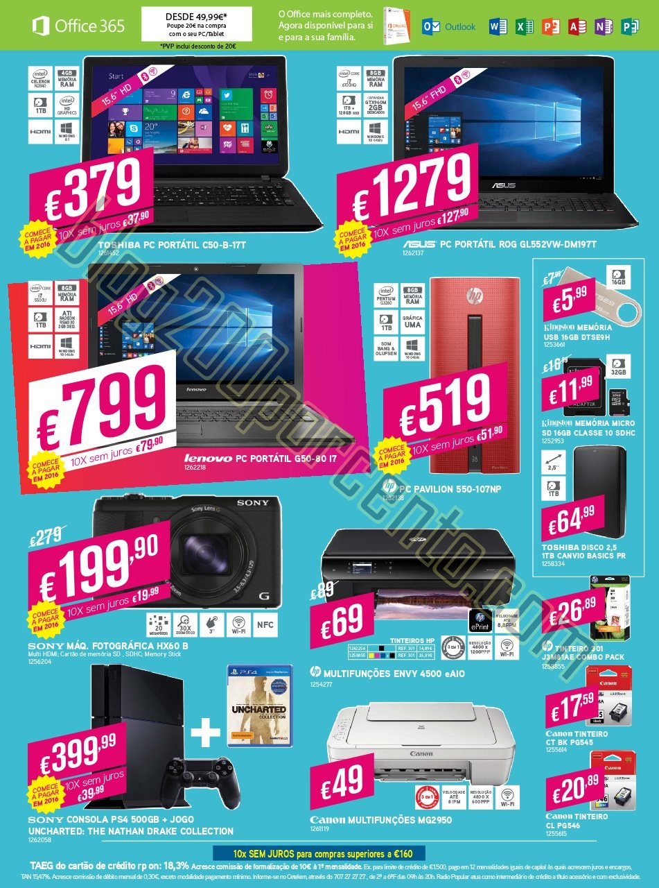 Antevisão Folheto RADIO POPULAR Promoções de 3 