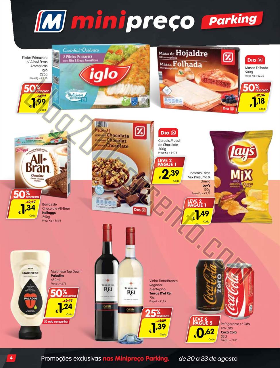 Antevisão Folheto MINIPREÇO Parking de 20 a 26 a