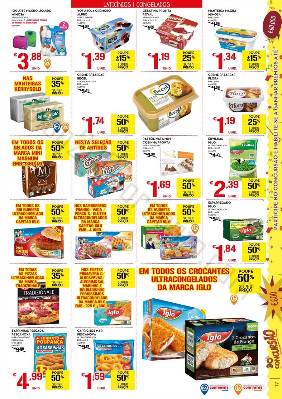 Antevisão Folheto CONTINENTE Promoções de 4 a 1