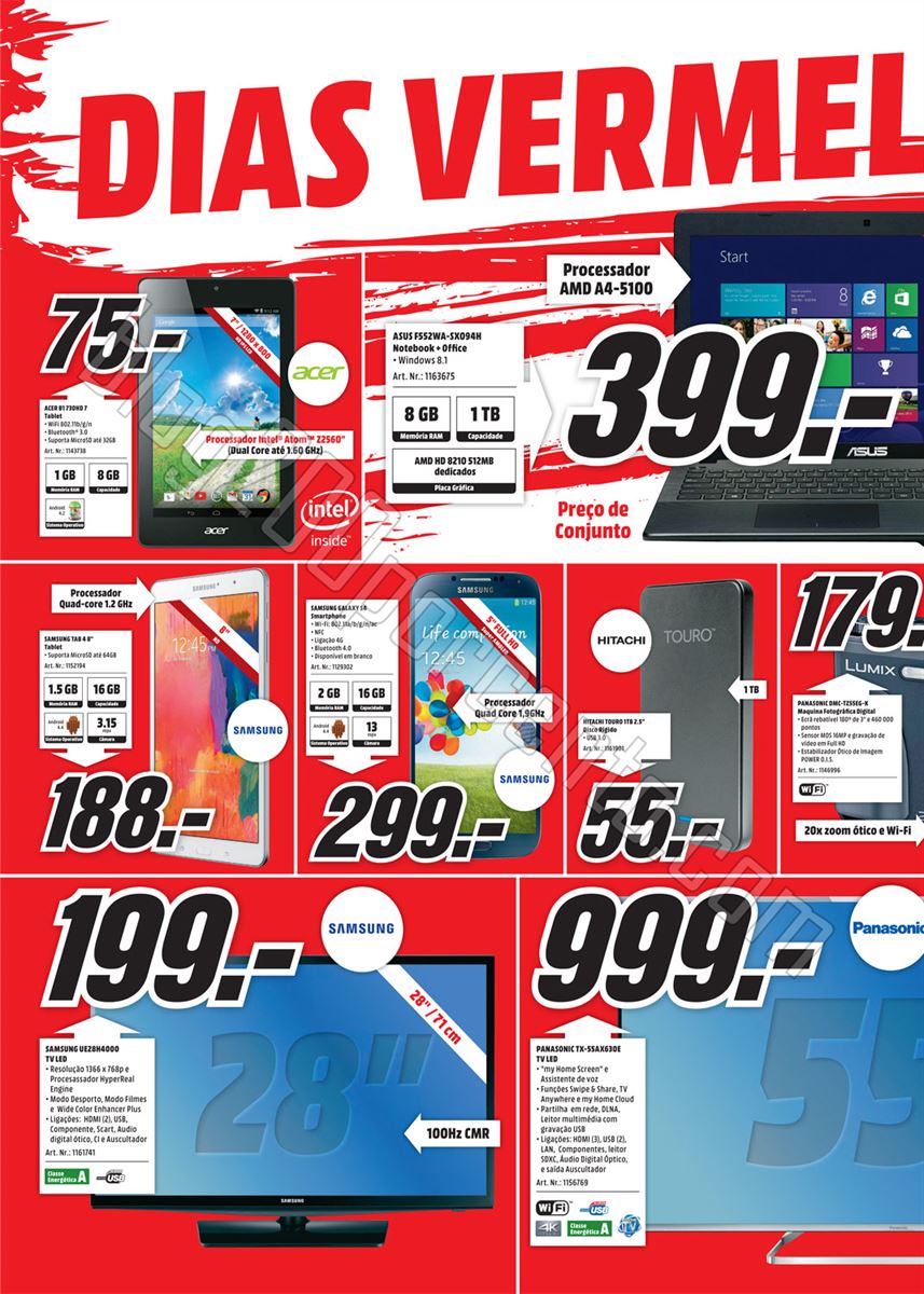 Antevisão Folheto MEDIAMARKT Especial de 13 a 16 