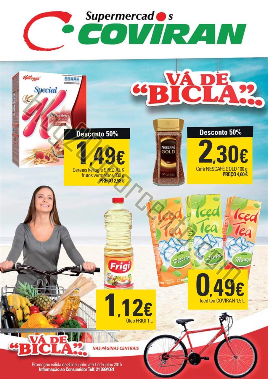 Novo Folheto COVIRAN Promoções até 12 julho p1.