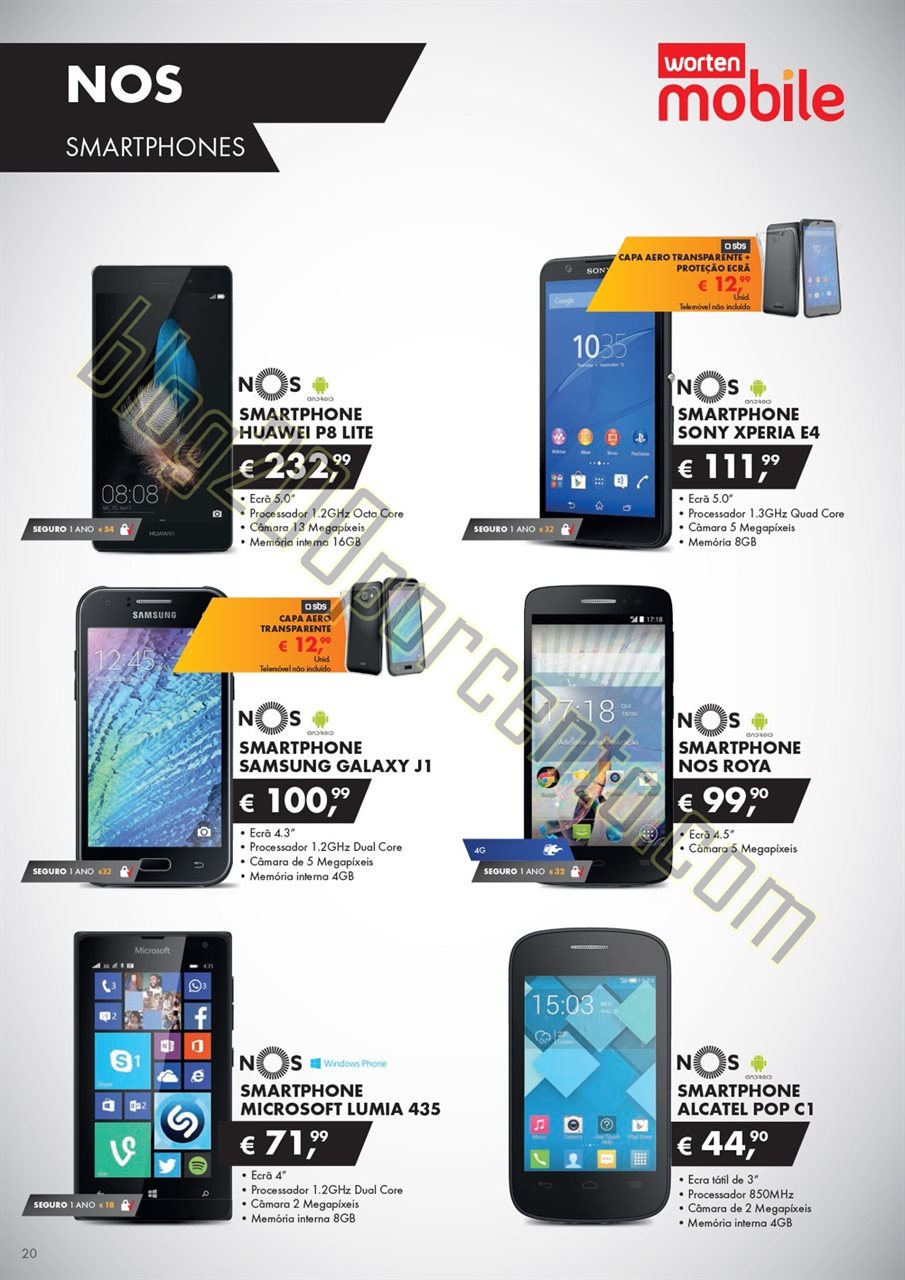 Novo Folheto WORTEN Mobile promoções até 2 deze