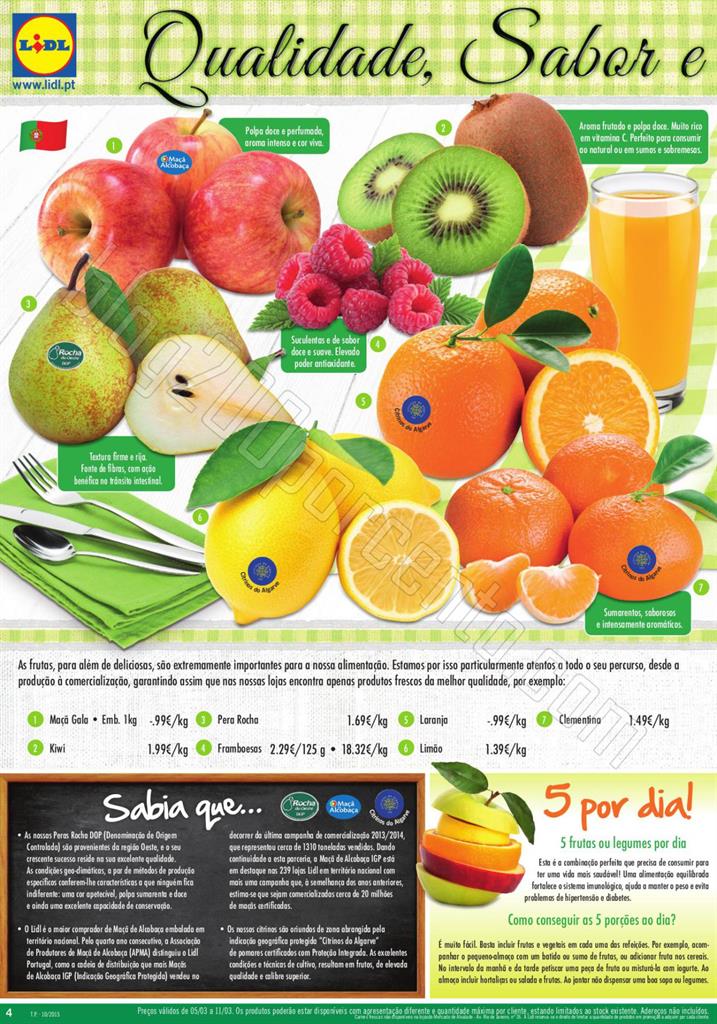 Antevisão Folheto LIDL promoções de 5 a 11 mar