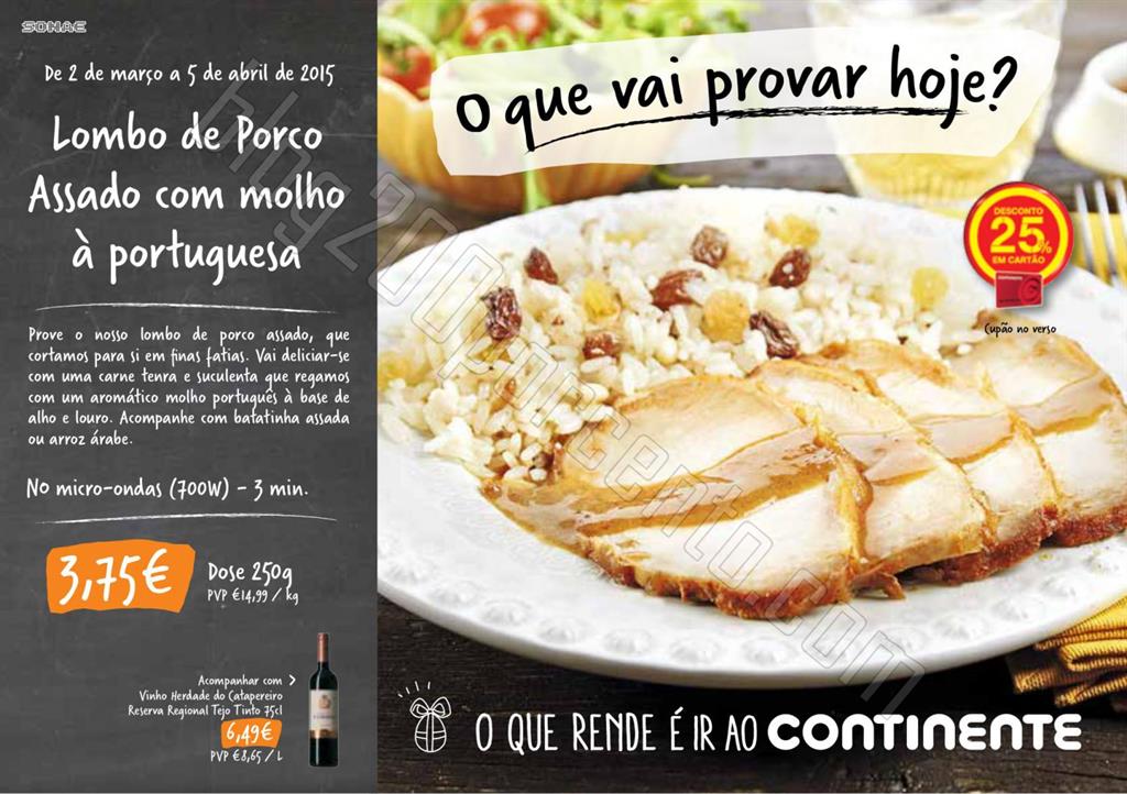 Novo Folheto CONTINENTE Take Away de 2 março a 5 