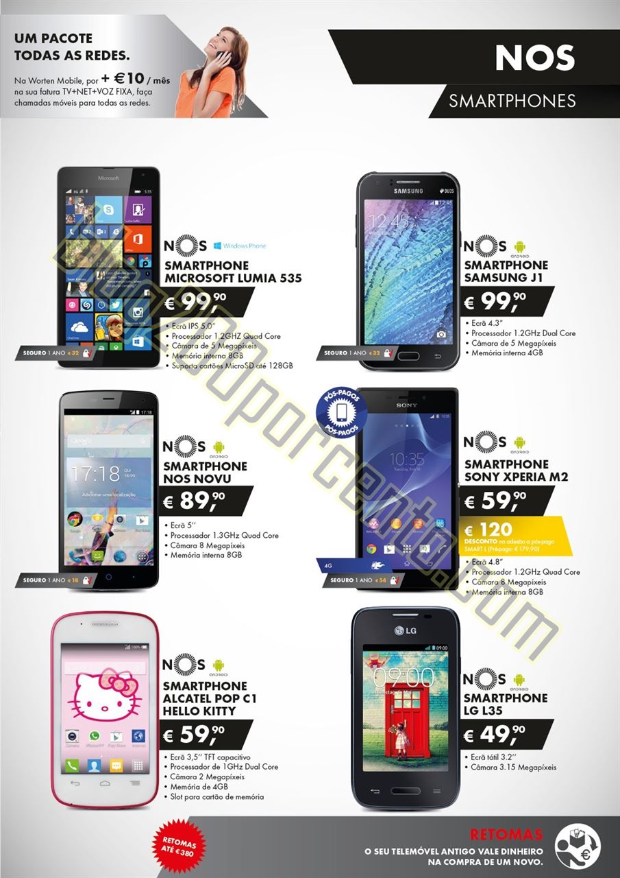 Novo Folheto WORTEN MOBILE de 9 julho a 5 agosto p