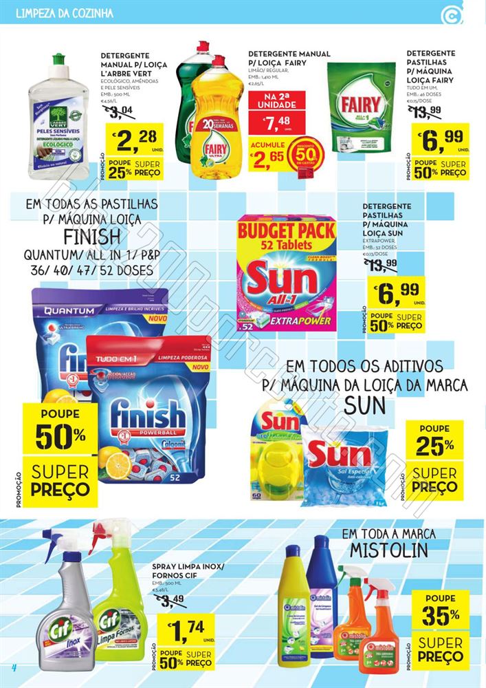 Antevisão Folheto CONTINENTE Limpeza de 13 a 25 j