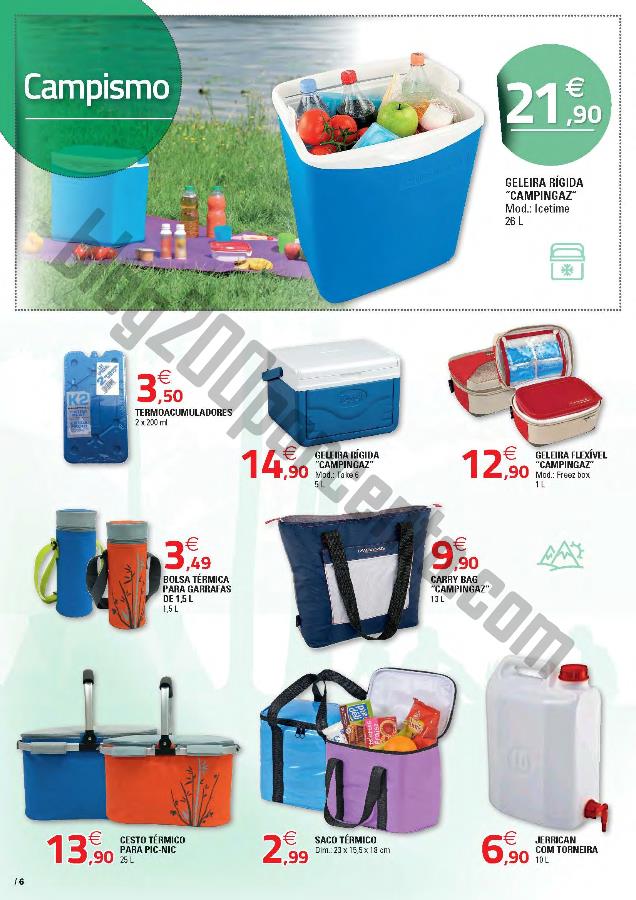 Antevisão Folheto E-LECLERC Auto e Campismo de 19