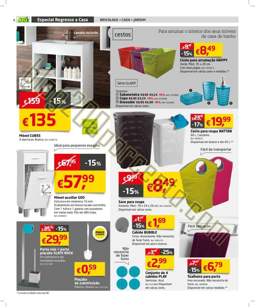 Novo folheto AKI Regresso a Casa de 27 agosto a 21