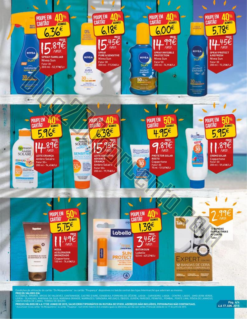 Antevisão Folheto INTERMARCHÉ Praia de 4 a 17 ju