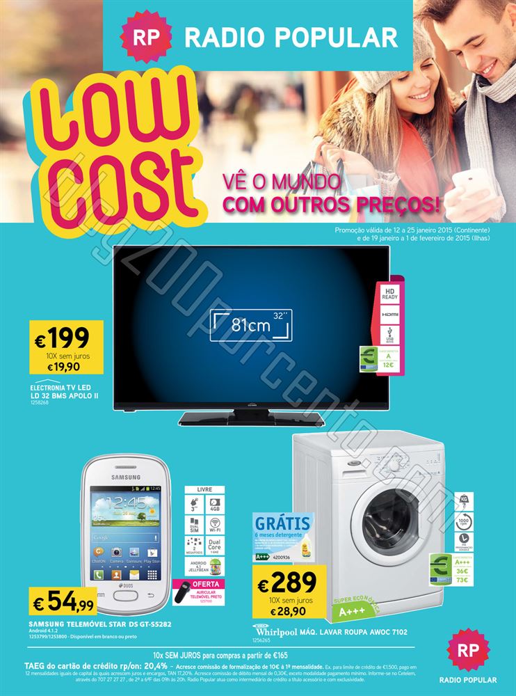 Antevisão Folheto RADIO POPULAR Promoções de 12
