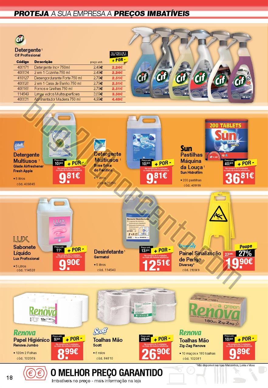 Antevisão Folheto STAPLES Segurança de 1 a 13 ou