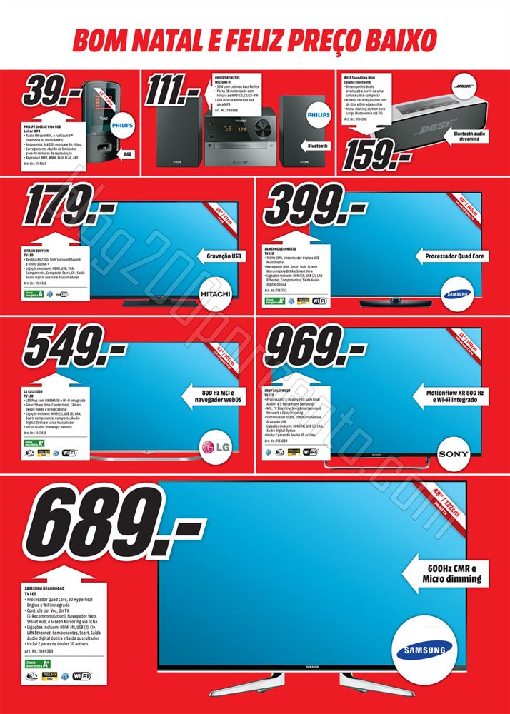 Antevisão Folheto MEDIA MARKT de 18 a 24 dezembro