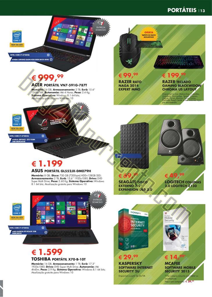 Novo Folheto WORTEN Regresso às aulas de 19 agost