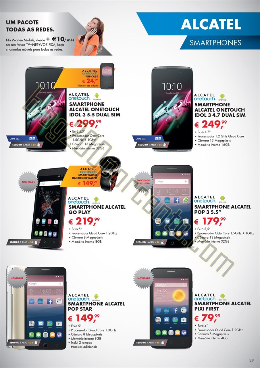 Novo Folheto WORTEN Mobile promoções até 2 deze