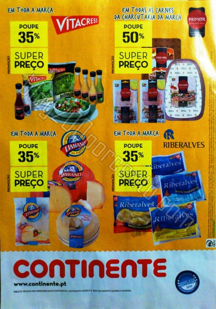 Folheto Grandes Marcas CONTINENTE até 9 novembro 