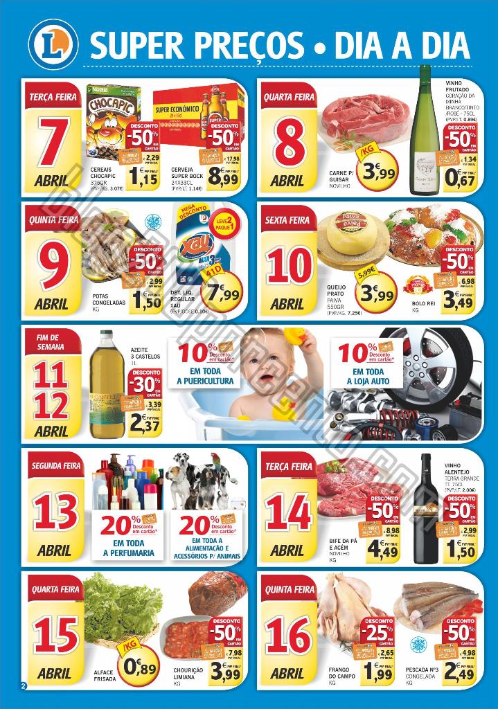 Antevisão Folheto E-LECLERC Feira de 6 a 16 abril