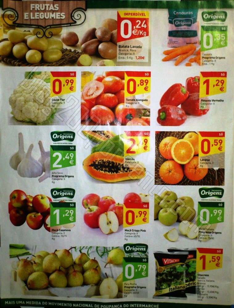 Antevisão Folheto INTERMARCHÉ de 6 a 12 novembro