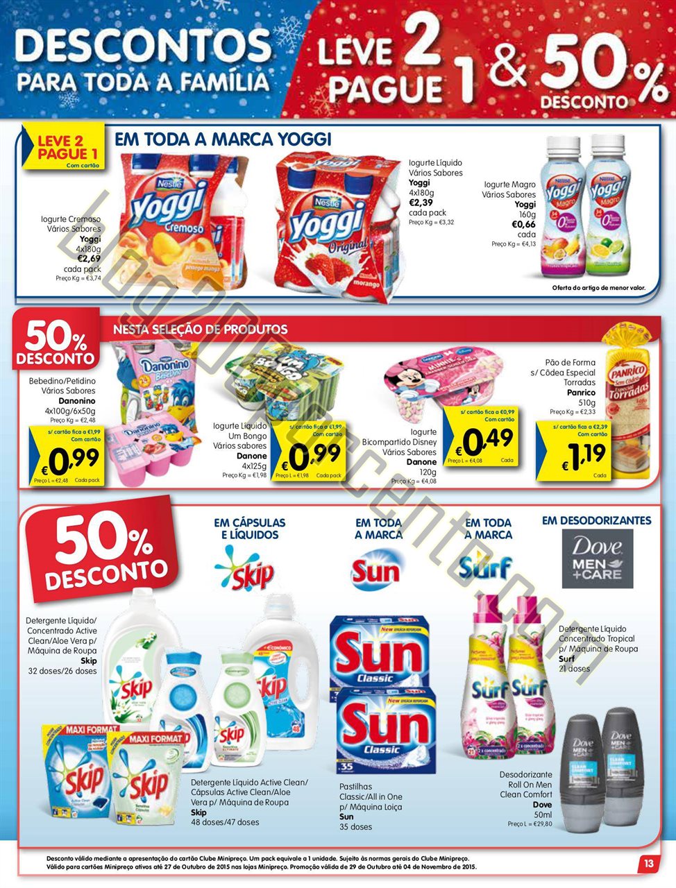 Antevisão Folheto MINIPREÇO Parking de 29 outubr