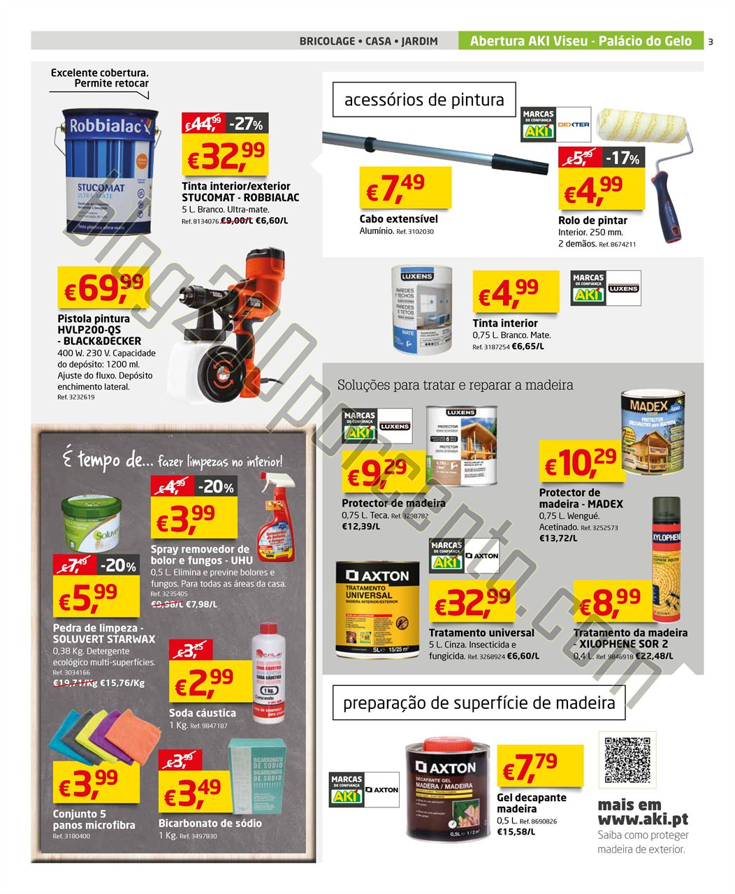 Antevisão Folheto AKI Viseu de 16 julho a 3 agost