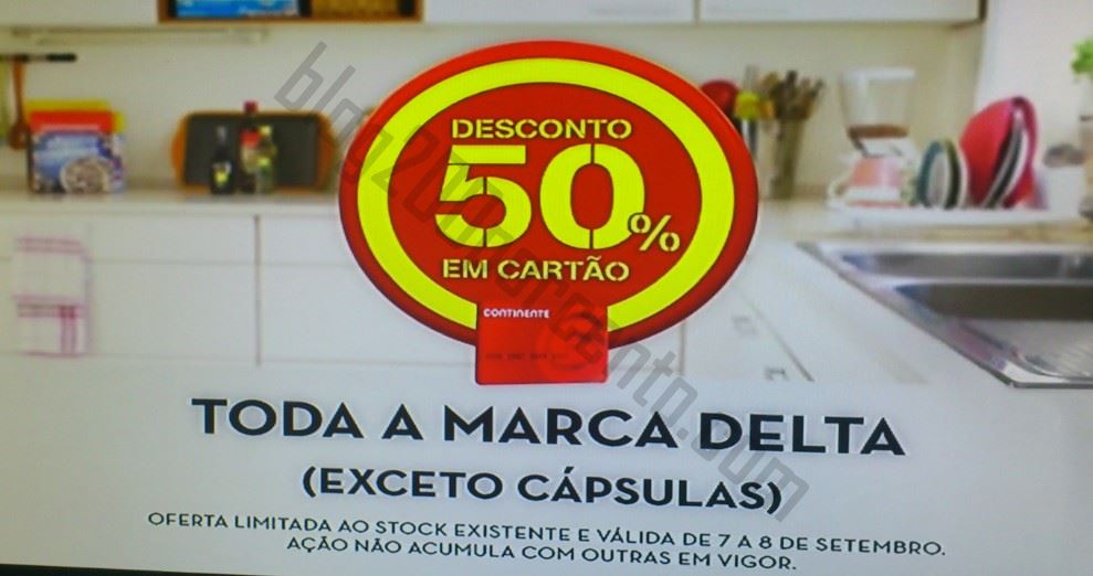 Avistamento 50% desconto CONTINENTE dias 7 e 8 setembro