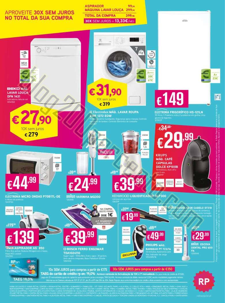 Antevisão Folheto RADIO POPULAR Promoções de 7 