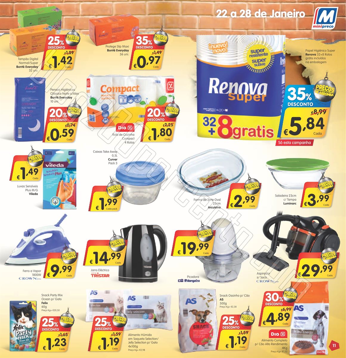 Antevisão Folheto MINIPREÇO de 22 a 28 janeiro D