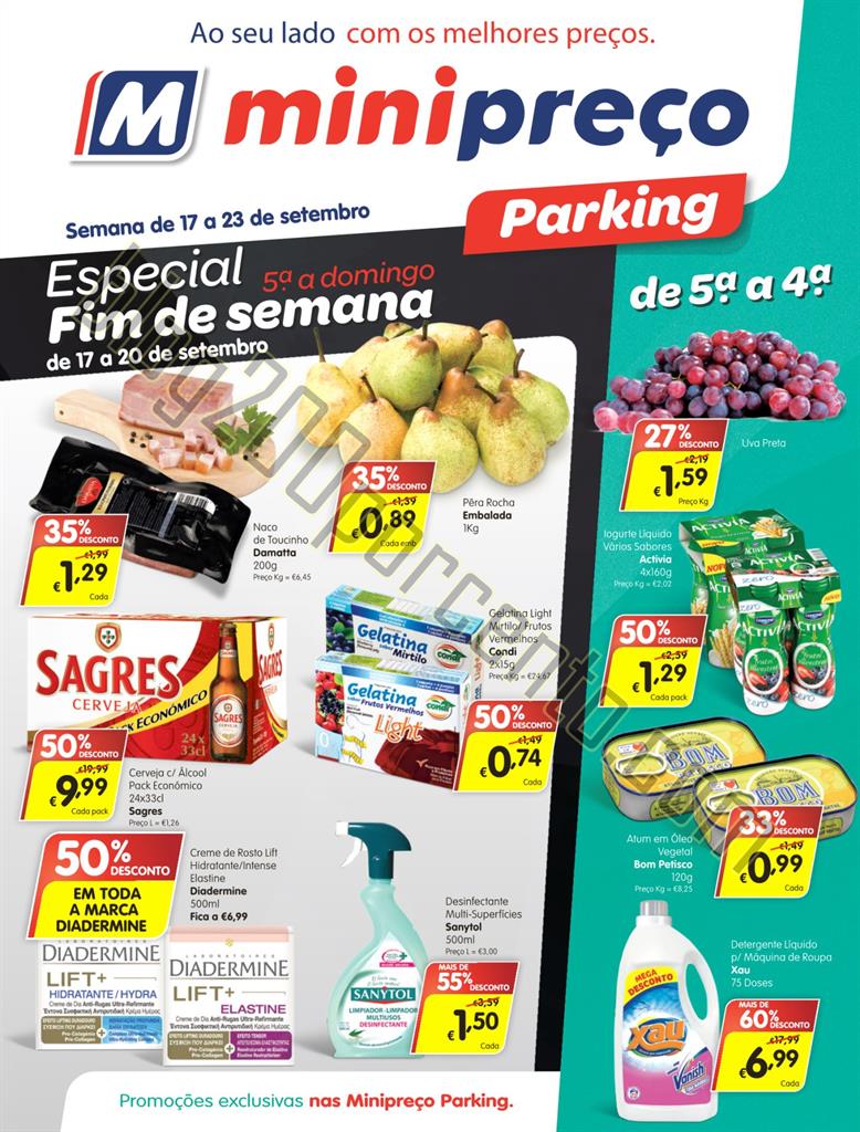 Antevisão Folheto MINIPREÇO Parking de 17 a 23 s