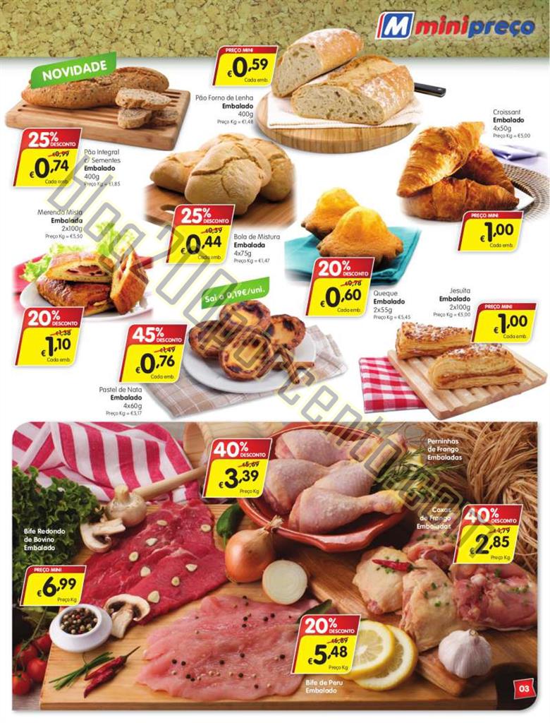 Antevisão Folheto MINIPREÇO Promoções de 6 a 1