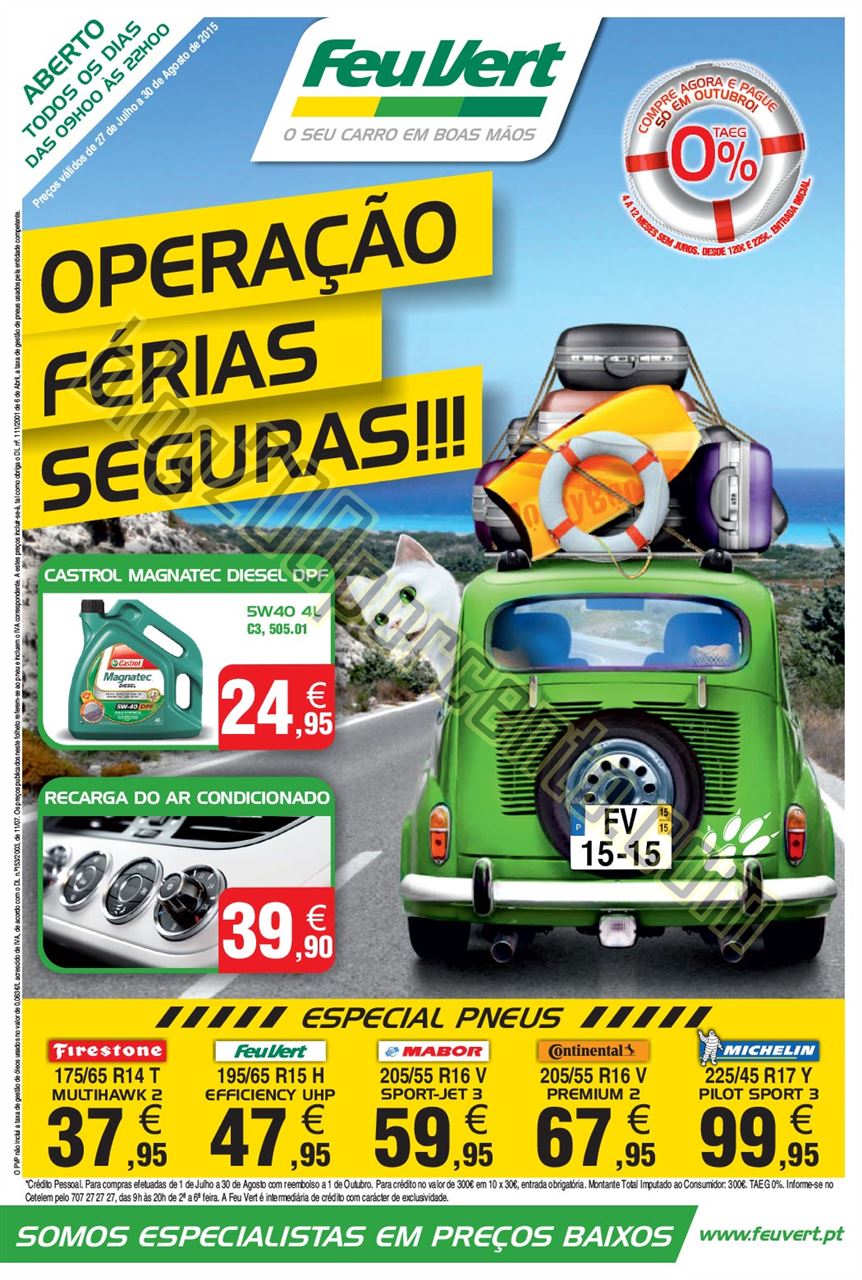 Antevisão Folheto FEU VERT Promoções de 27 julh