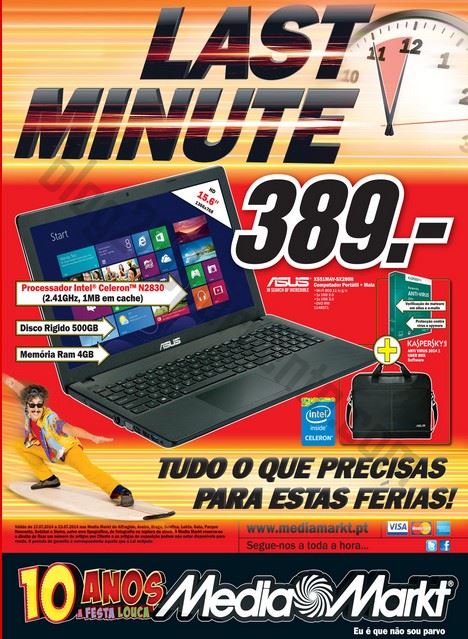 Antevisão Folheto MEDIA MARKT Promoções de 17 a 23 julho