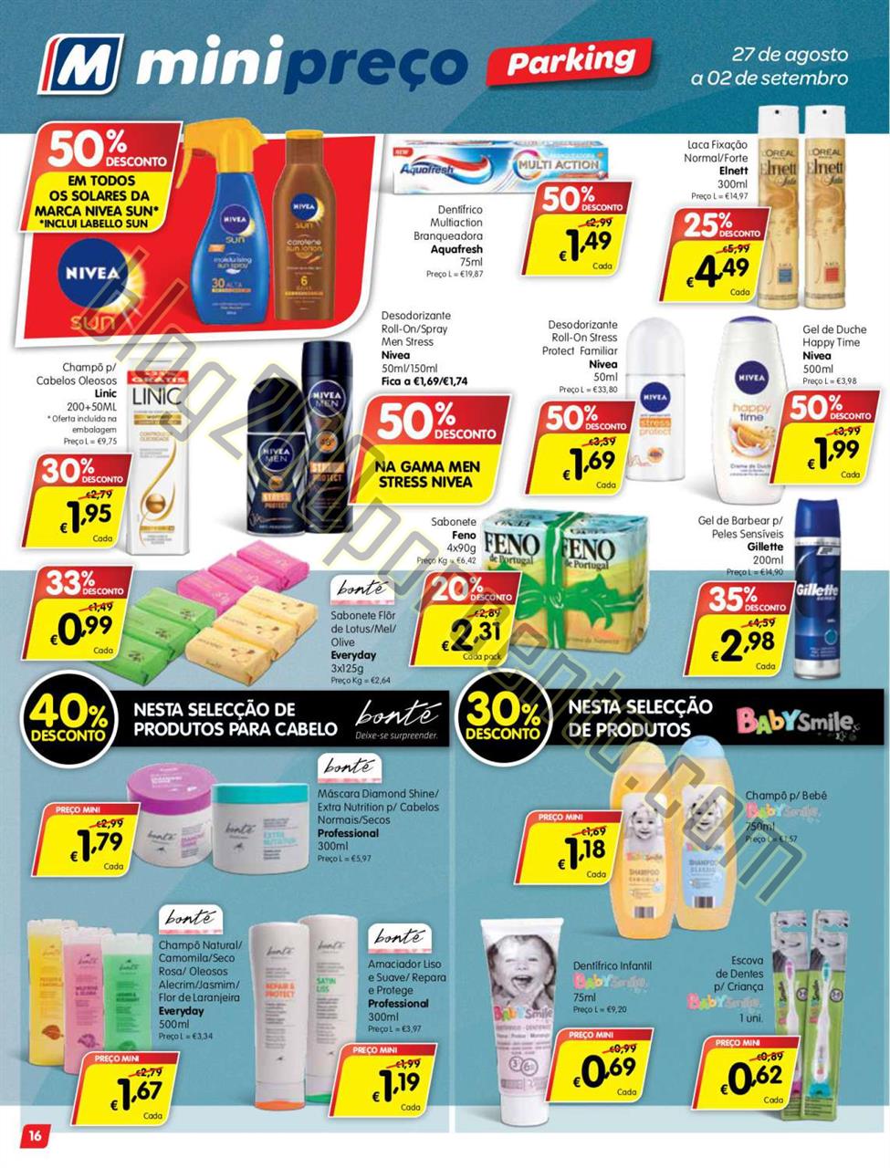 Antevisão Folheto MINIPREÇO Parking de 27 agosto