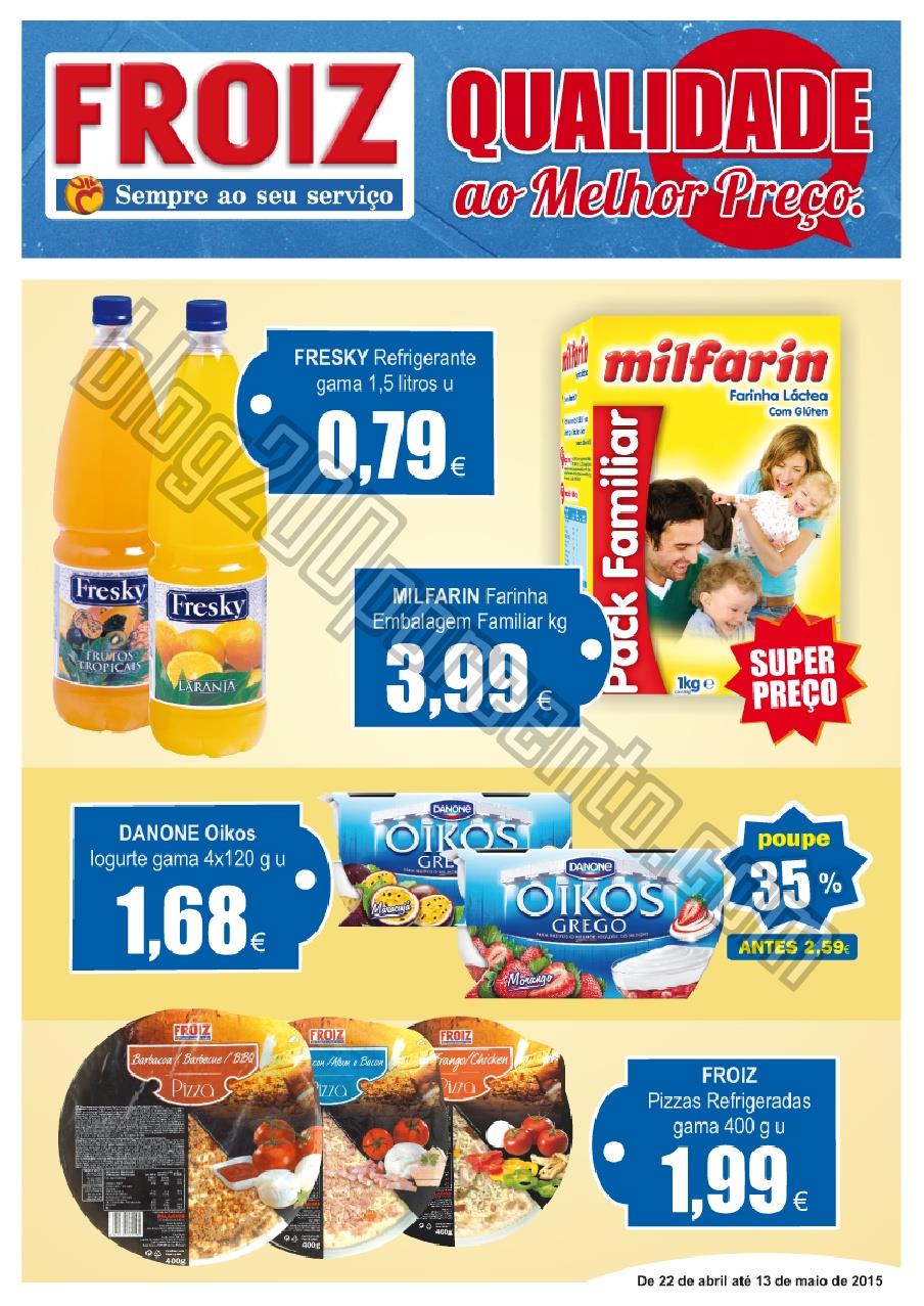 Novo Folheto FROIZ Promoções até 13 maio p1.jpg