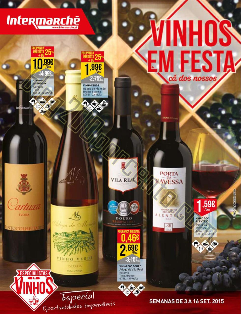 Antevisão Folheto INTERMARCHÉ Vinhos de 3 a 16 s