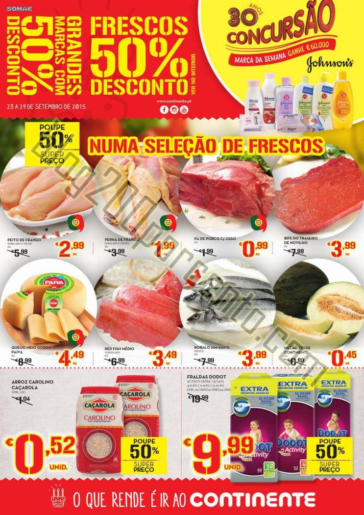 Antevisão Folheto CONTINENTE Madeira de 23 a 29 s