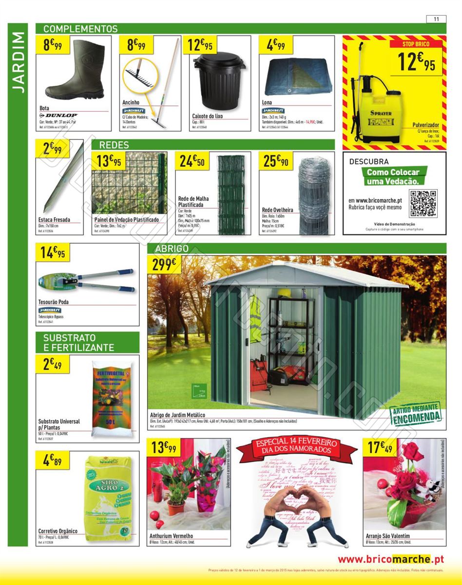 Antevisão Folheto BRICOMARCHÉ de 12 fevereiro a 