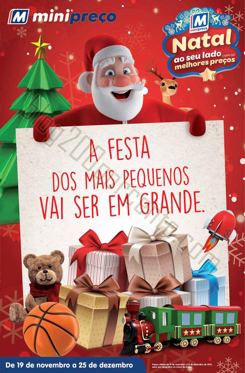 Antevisão Folheto MINIPREÇO Brinquedos Natal de 