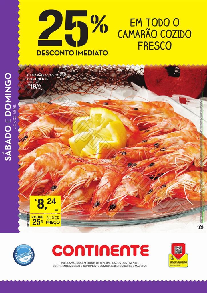 Antevisão Folheto CONTINENTE Extra de 31 março a