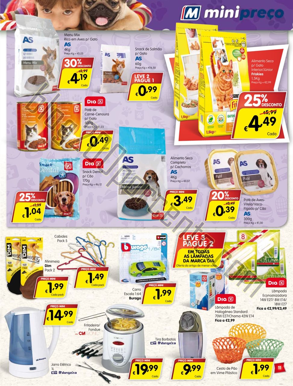 Antevisão Folheto MINIPREÇO Promoções de 15 a 