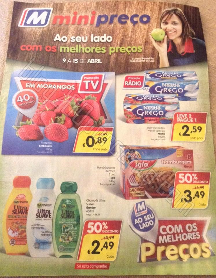 Antevisão Folheto MINIPREÇO Promoções de 9 a 1