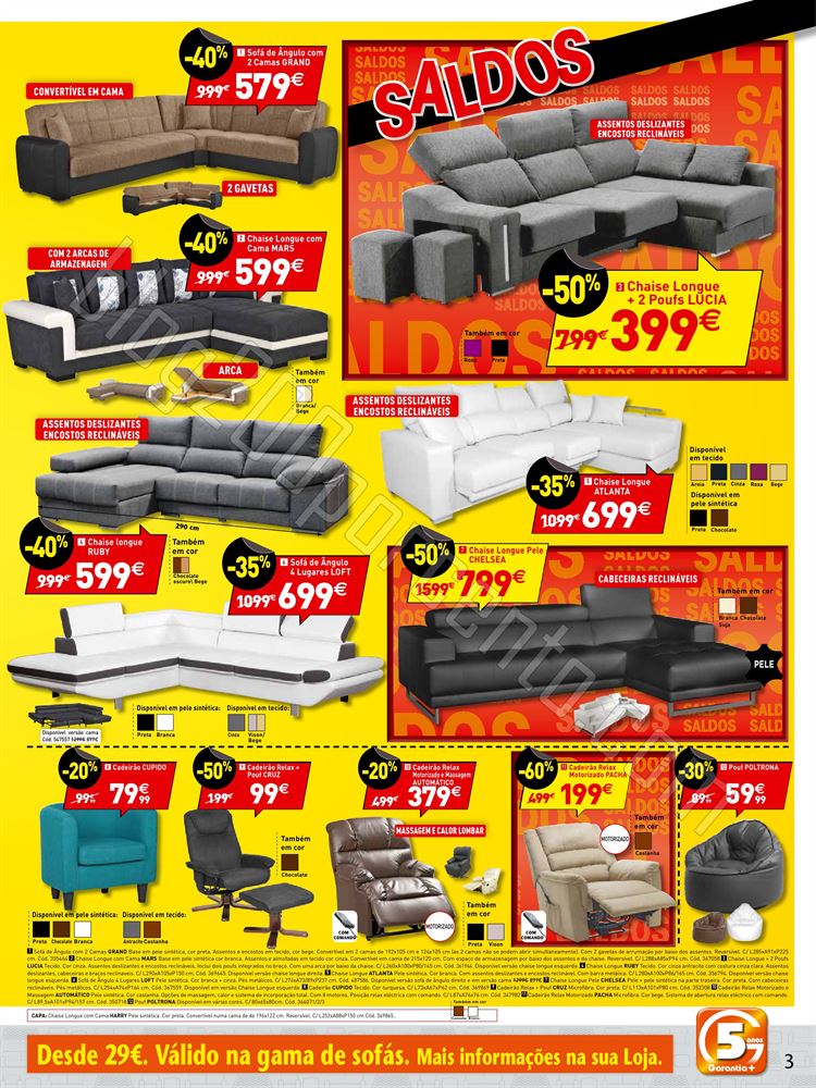 Novo Folheto CONFORAMA Saldos de 2 a 21 janeiro p3